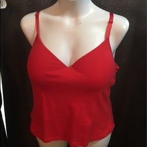 Spaghetti strap tank